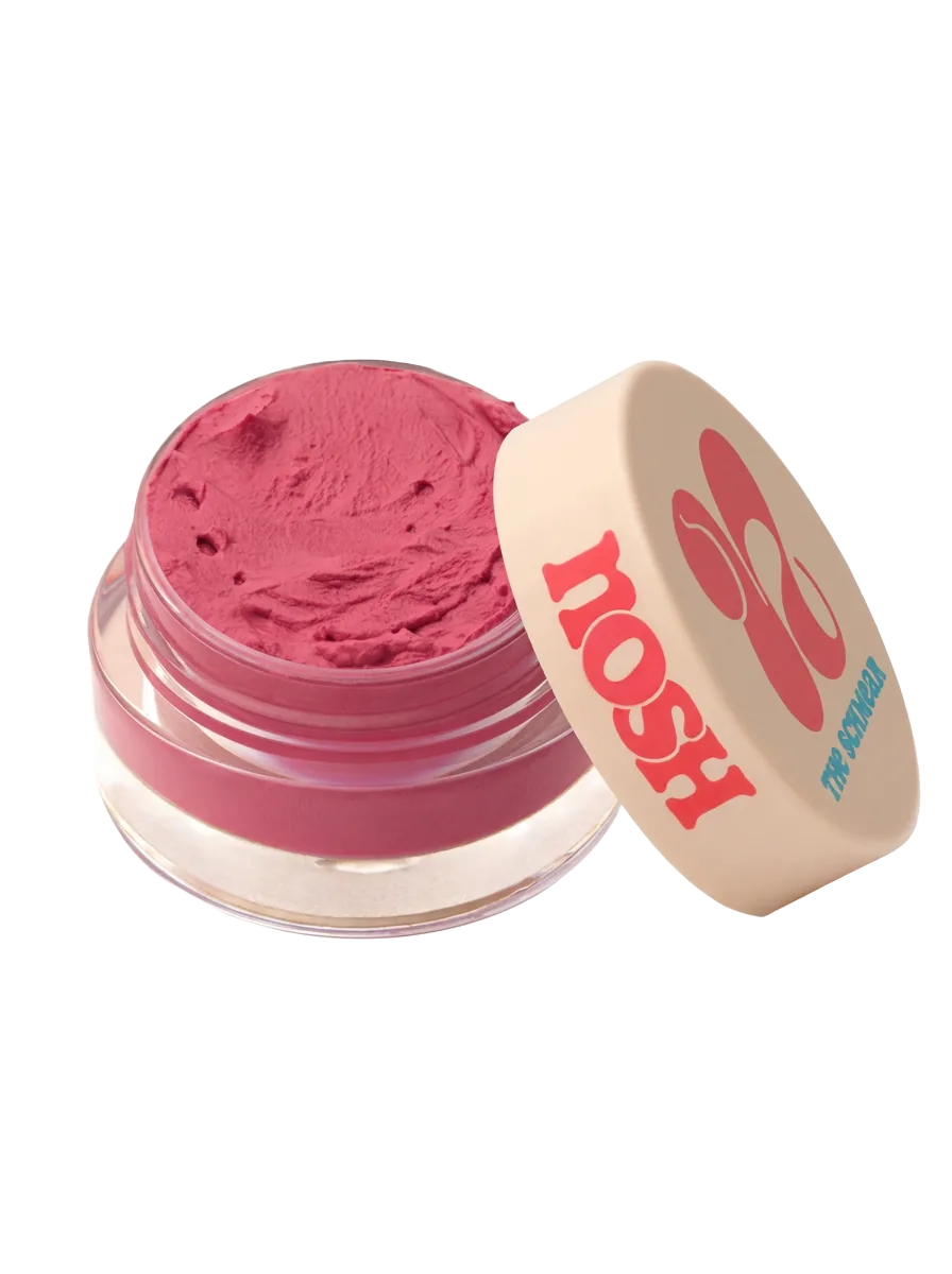 The Schmear in Mazel, a cool. lucky her. rose. a classic for good reason. blush balm